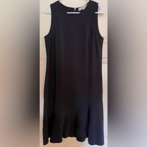 Navy blue Loft midi dress size 6